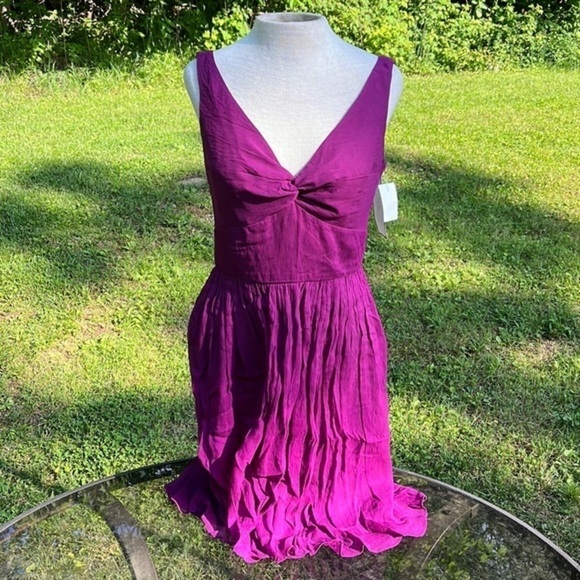 J.Crew Dress special occasions and party dress 100% silk womens size 4 - Picture 2 of 10